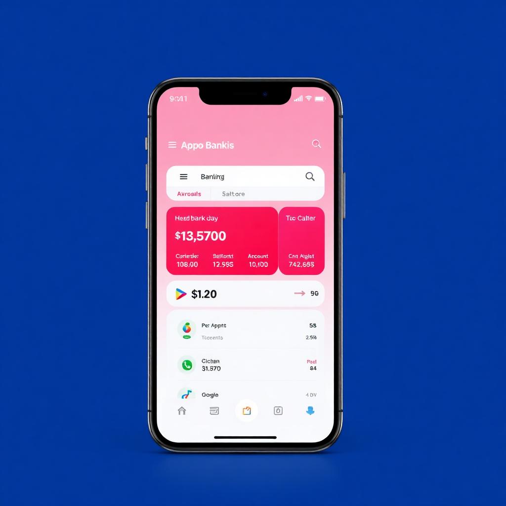 Mobile banking app